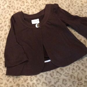 Anthropologie Allihop bolero jacket